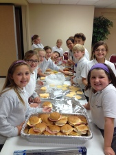 Youth Sandwiches for Homeless Sept 2014